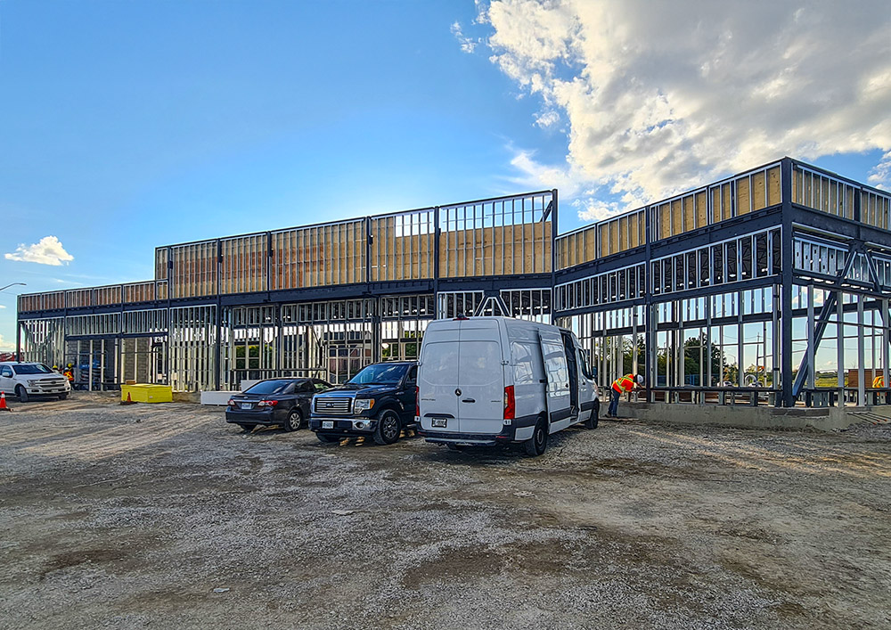 Commercial Plaza Construction